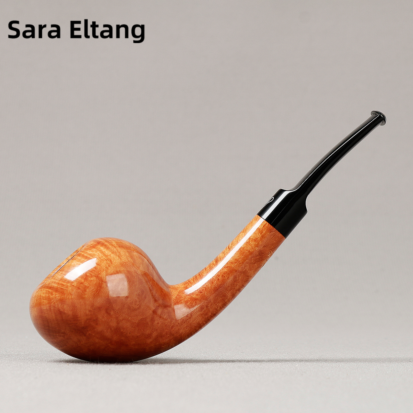 丹麦Sara Eltang萨拉艾尔唐 浅色光面橡果高等级 手工石楠木烟斗