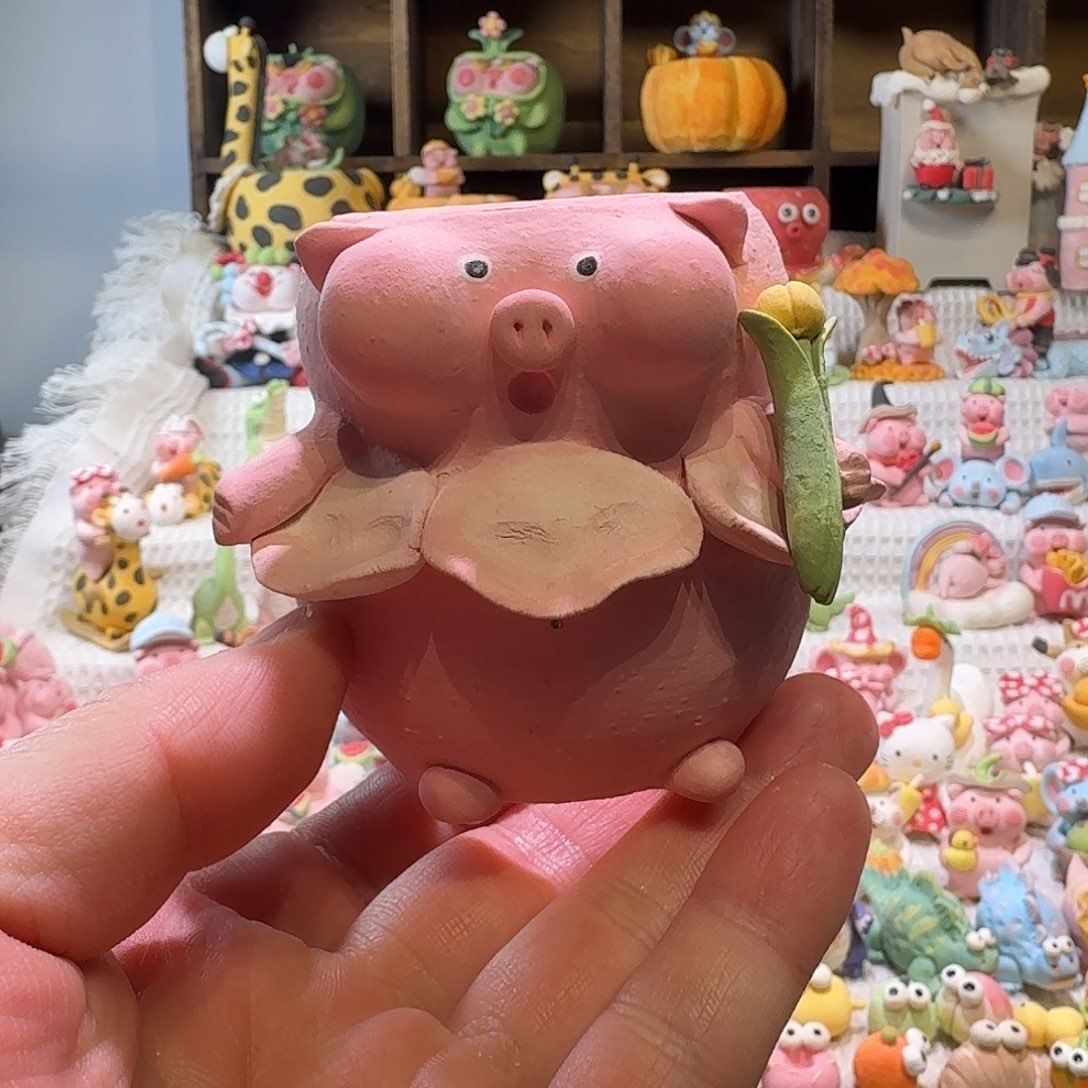 厂家直销手工花盆摆件微瑕