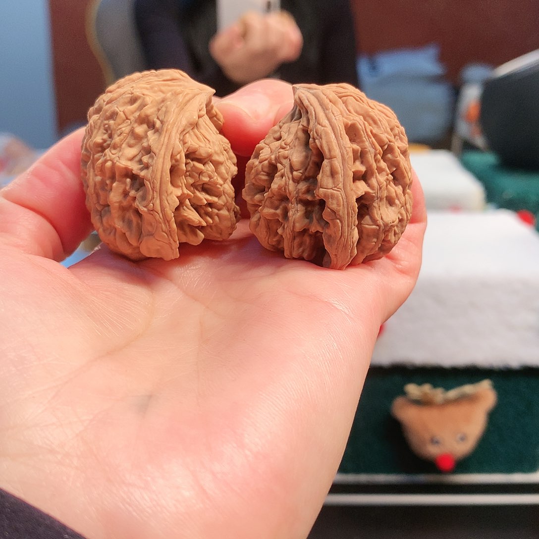 【闪购商品】吊坠文玩核桃麦虎蛇头 