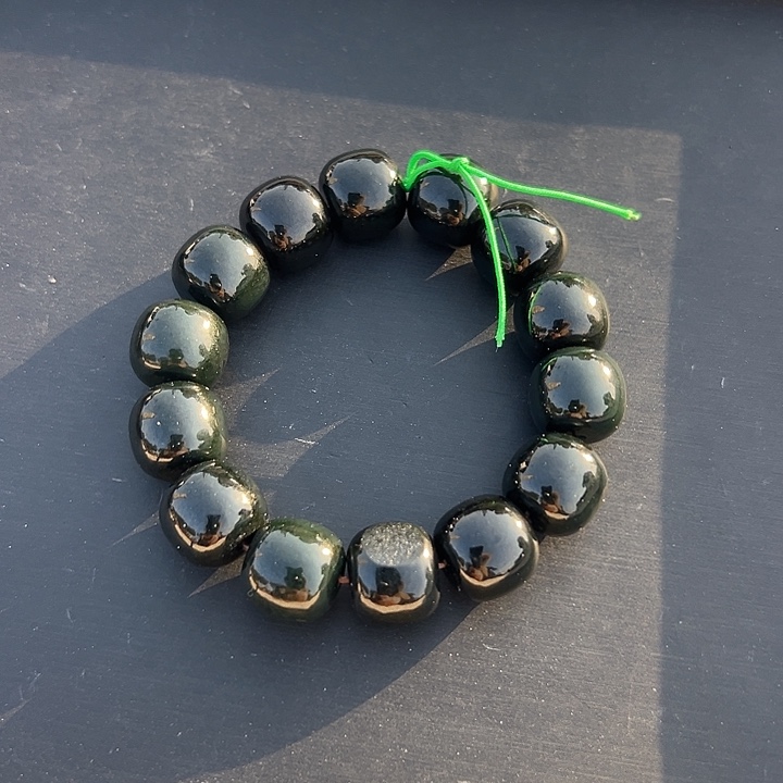 未镶嵌手串和田玉卡16