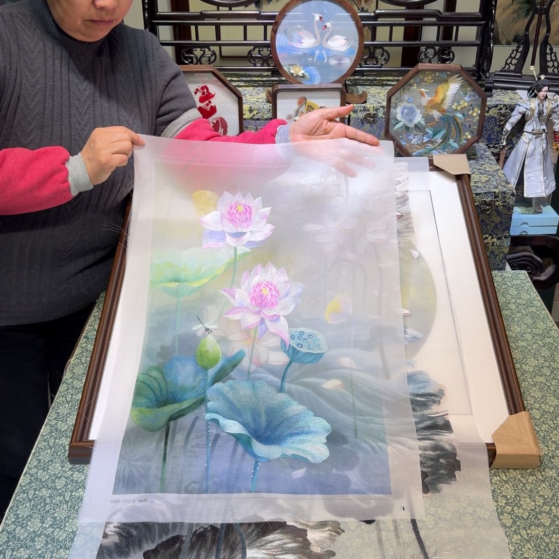 刺绣手工苏绣工艺精品