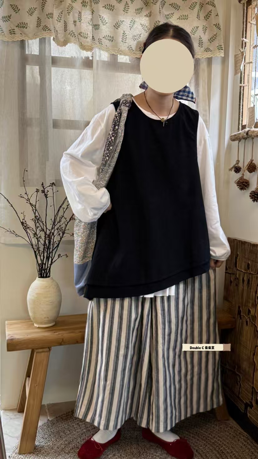 CHAI#98053#斜边马甲 FL