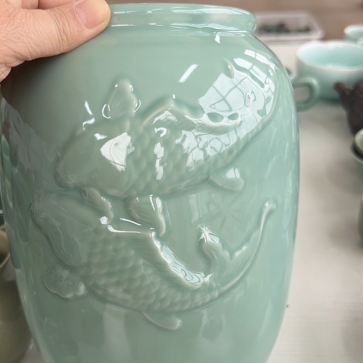 小米茶器龙泉青瓷