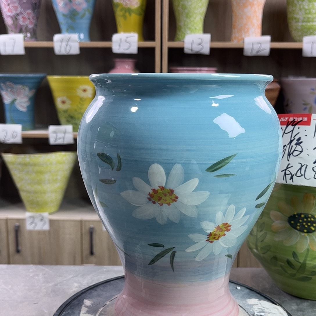 景德镇陶瓷花盆花盆