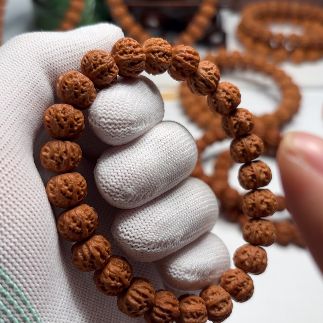 猴头核桃手串京八棱