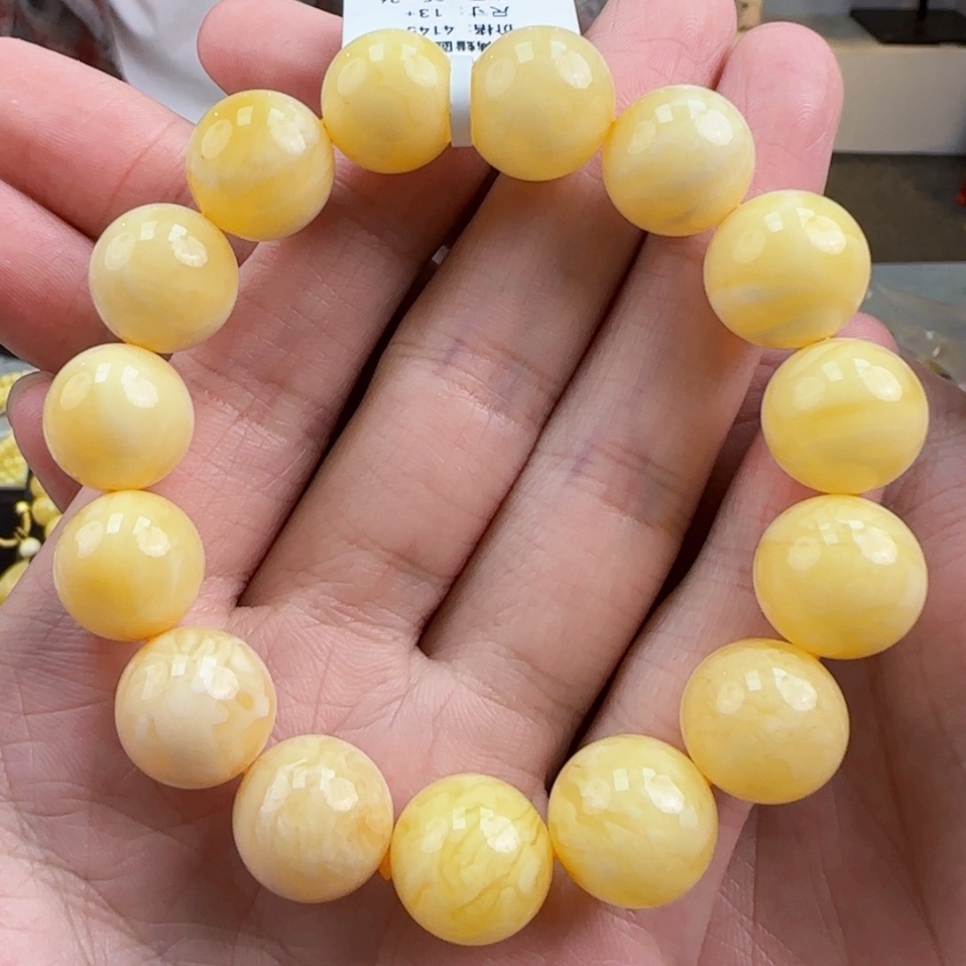 琥珀裸石未镶嵌蜜蜡