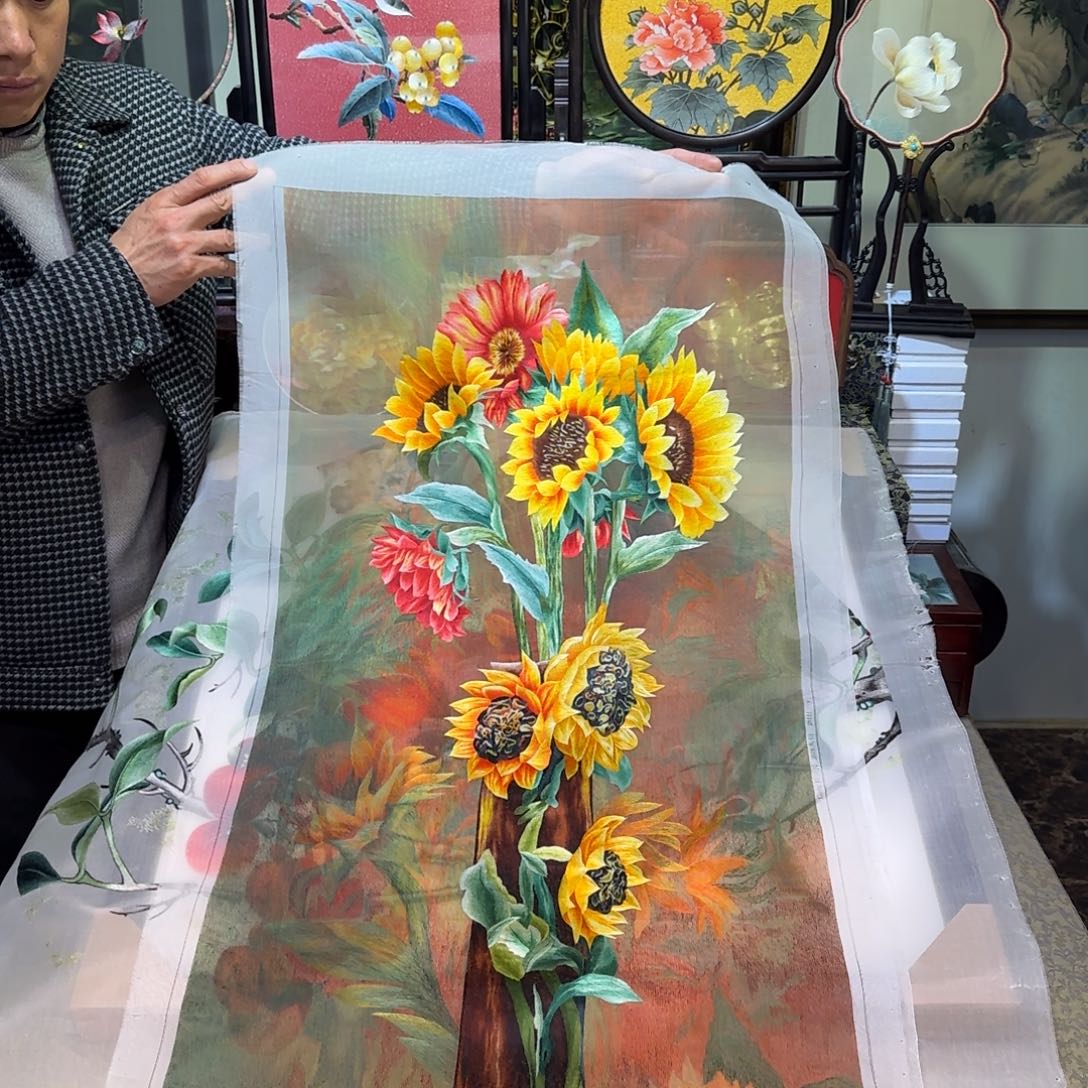 刺绣刺绣工艺精湛