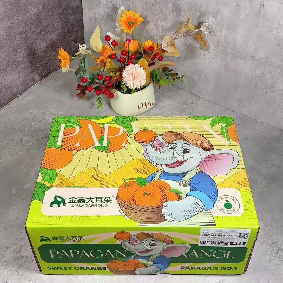 【大耳朵春见耙耙柑】带箱8.8斤左右