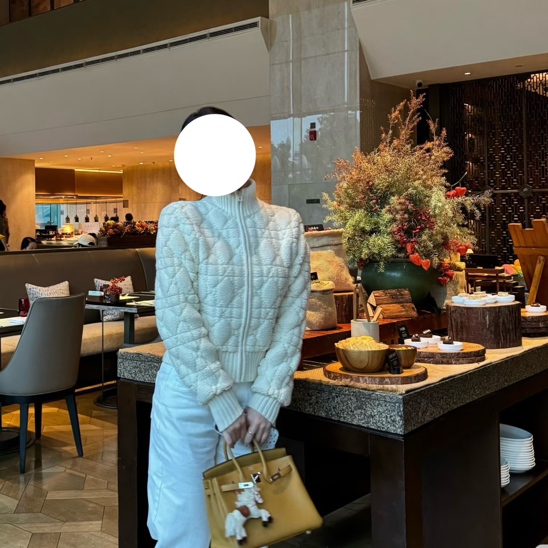 99新 DIOR/迪奥 玄色 25新款菱格外套 36码 99新 