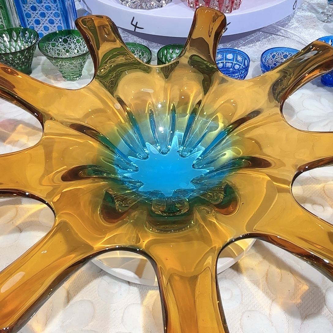 维****t水晶杯水晶花瓶果盘通宝工艺品