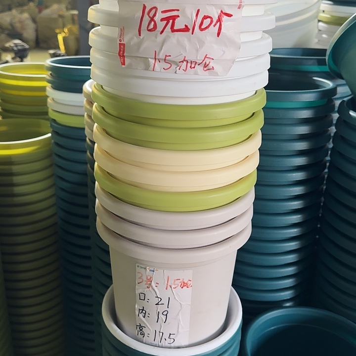 四季3#口径21果绿10个无托