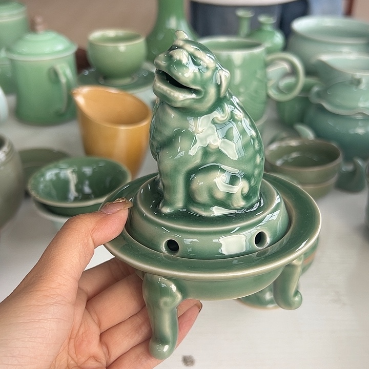 小米茶器龙泉青瓷