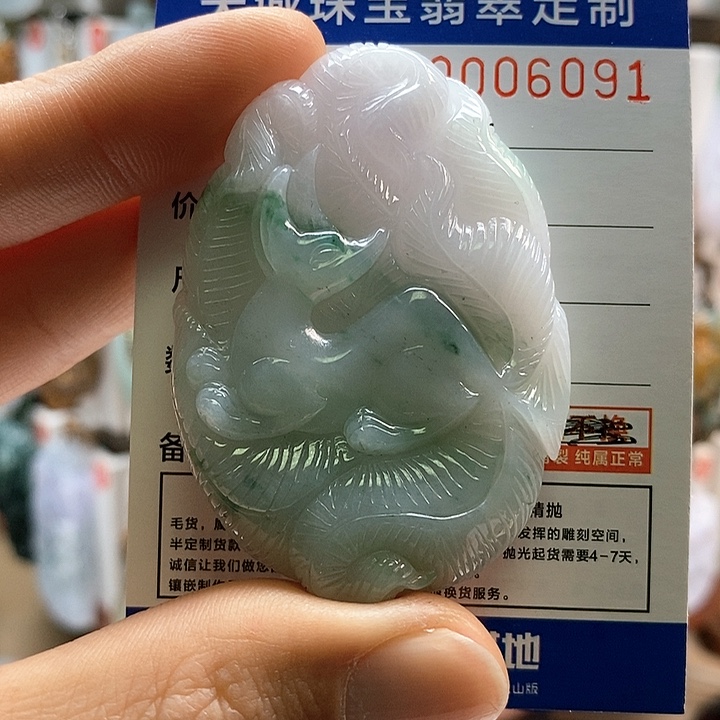 翡翠颈饰未镶嵌每天