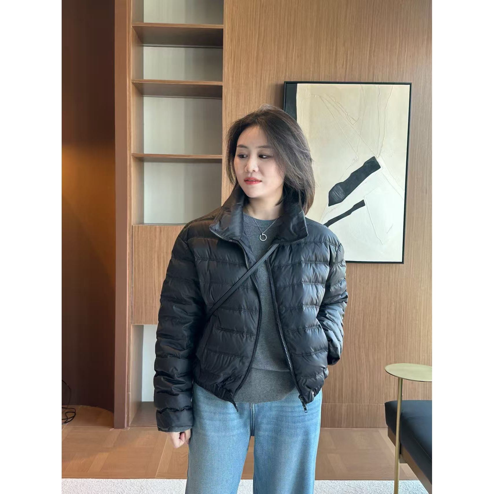【汐汐女装店】小个子定制秋冬韩版立领保暖羽绒服外套 XX2511043