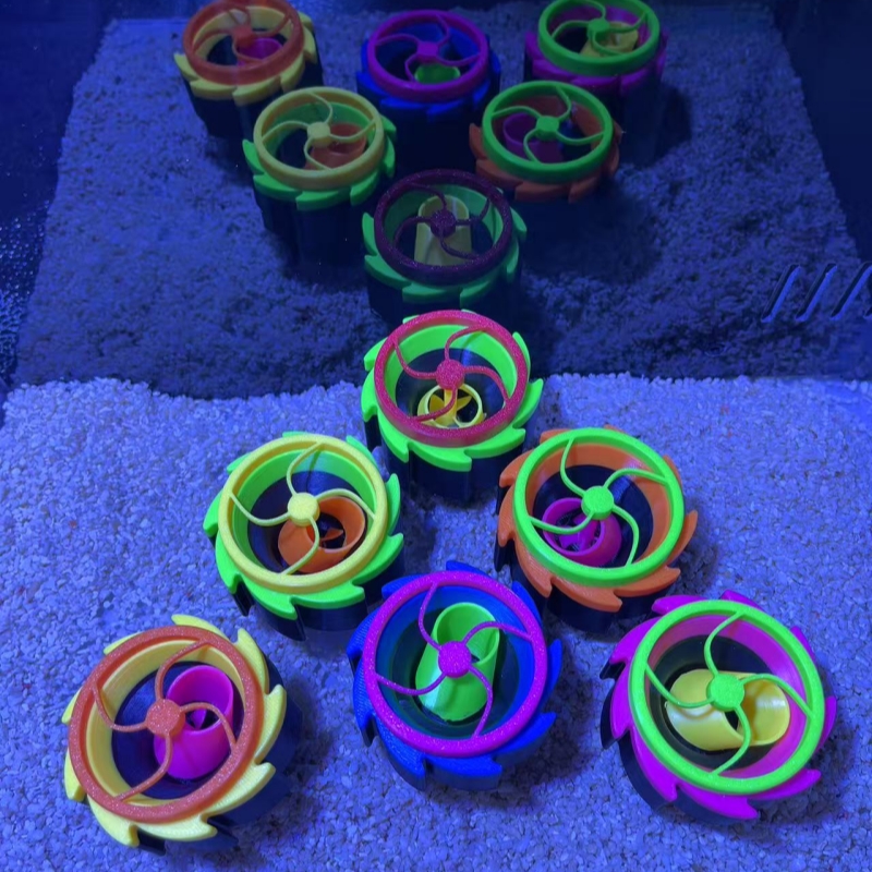 鱼缸水舞口乱流万向旋转造浪神器