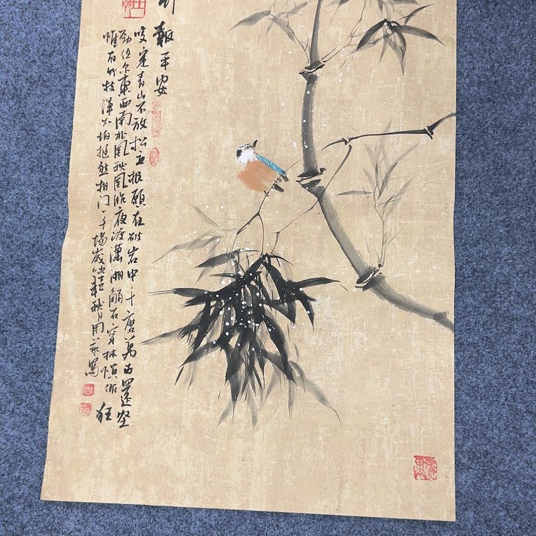 国画国画作品宣纸纯手绘
