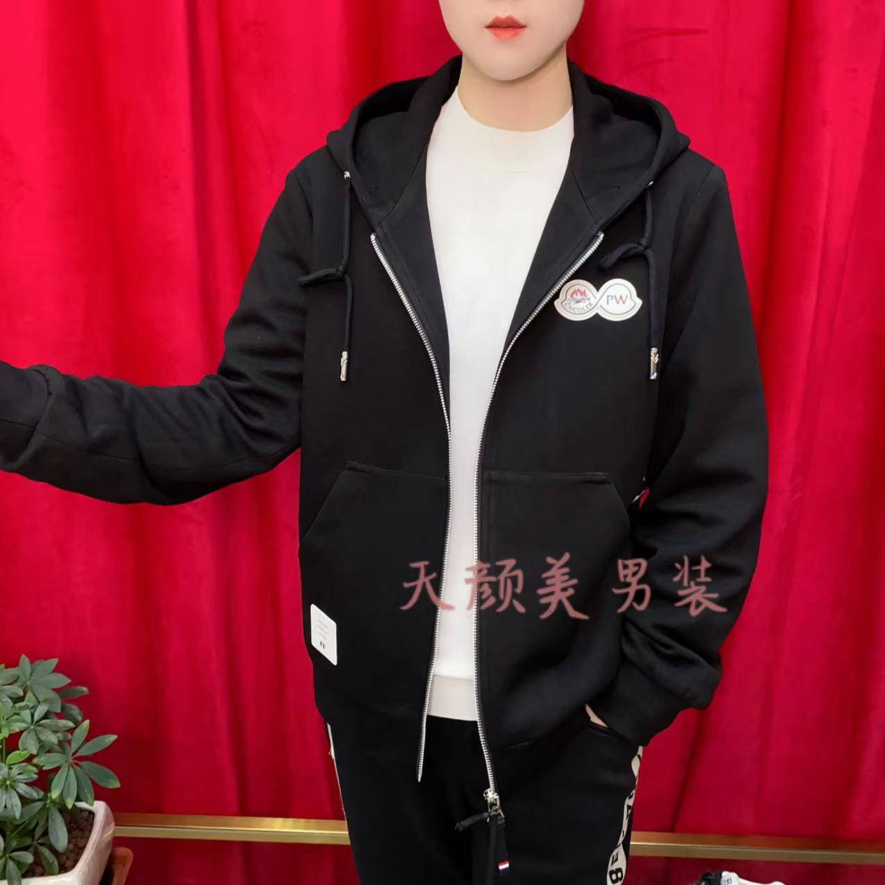 2025男士男装常规运动潮流拉链连帽休闲百搭夹克外套910