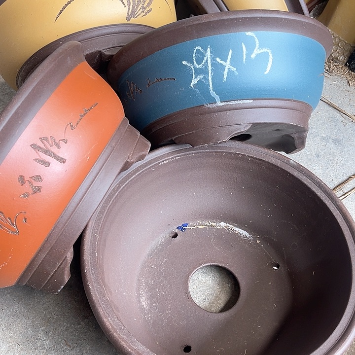 紫砂花盆100-5。29-13