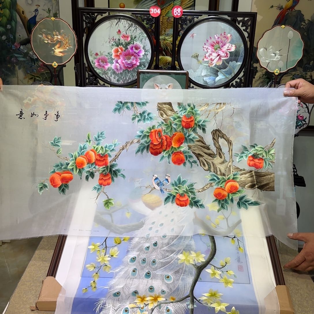 刺绣刺绣工艺精湛独特设计理念