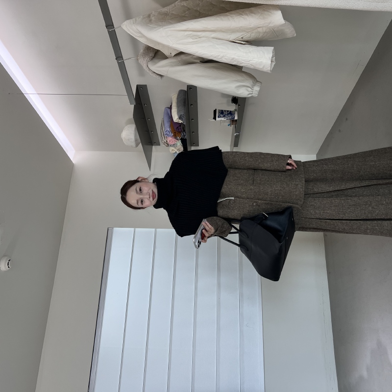 RS-6988-库 老钱韩系裙套装（衣长75裙长90腰围66) 