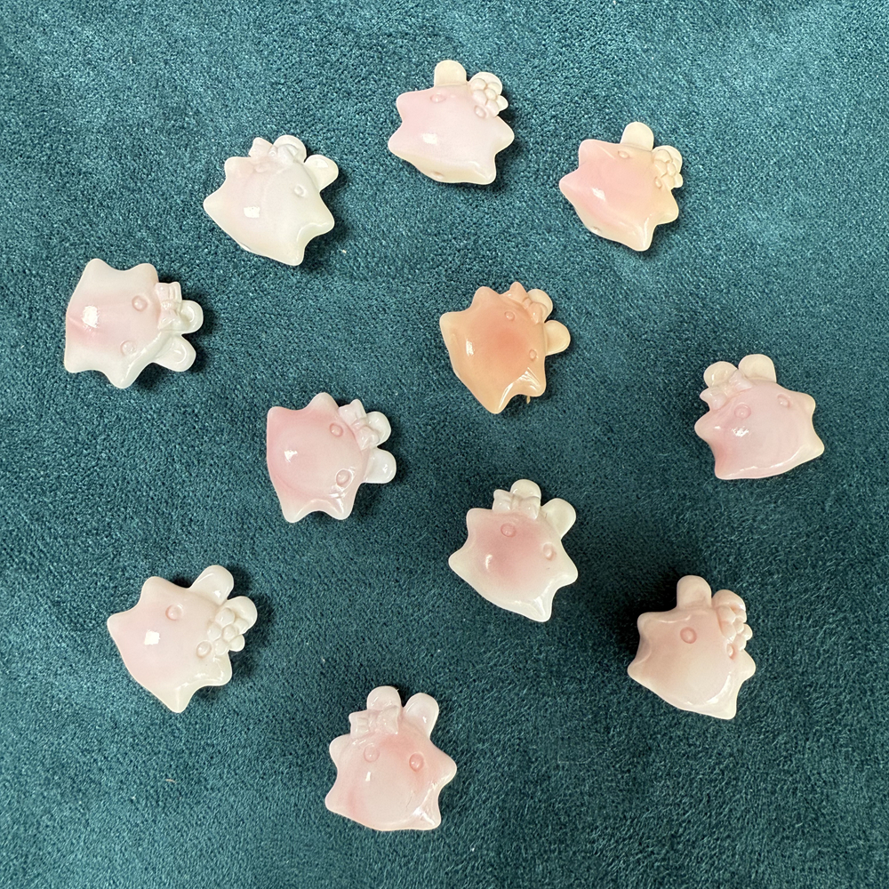 非金属仿珍珠手链 手链项链 粉红色时尚手作饰品原创设计少女风