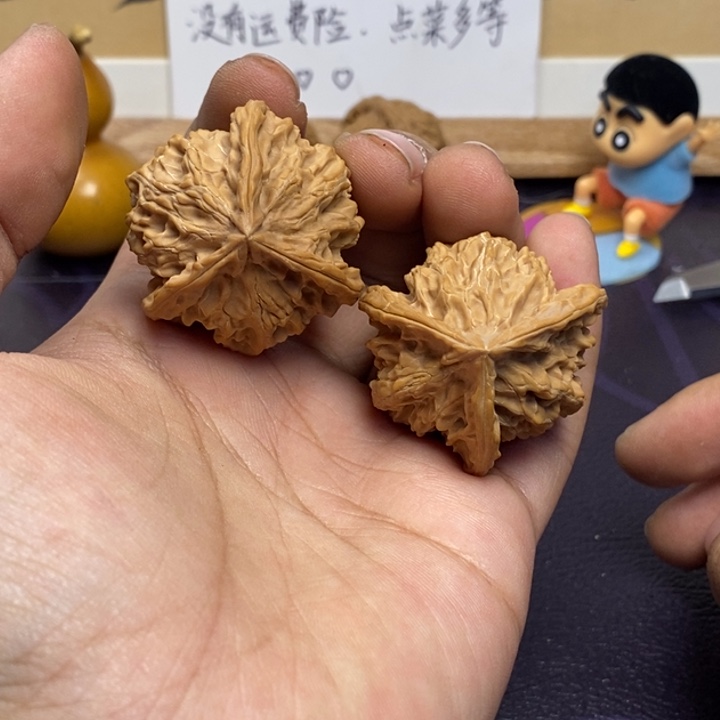 文玩核桃吊坠38全品盘山正奔