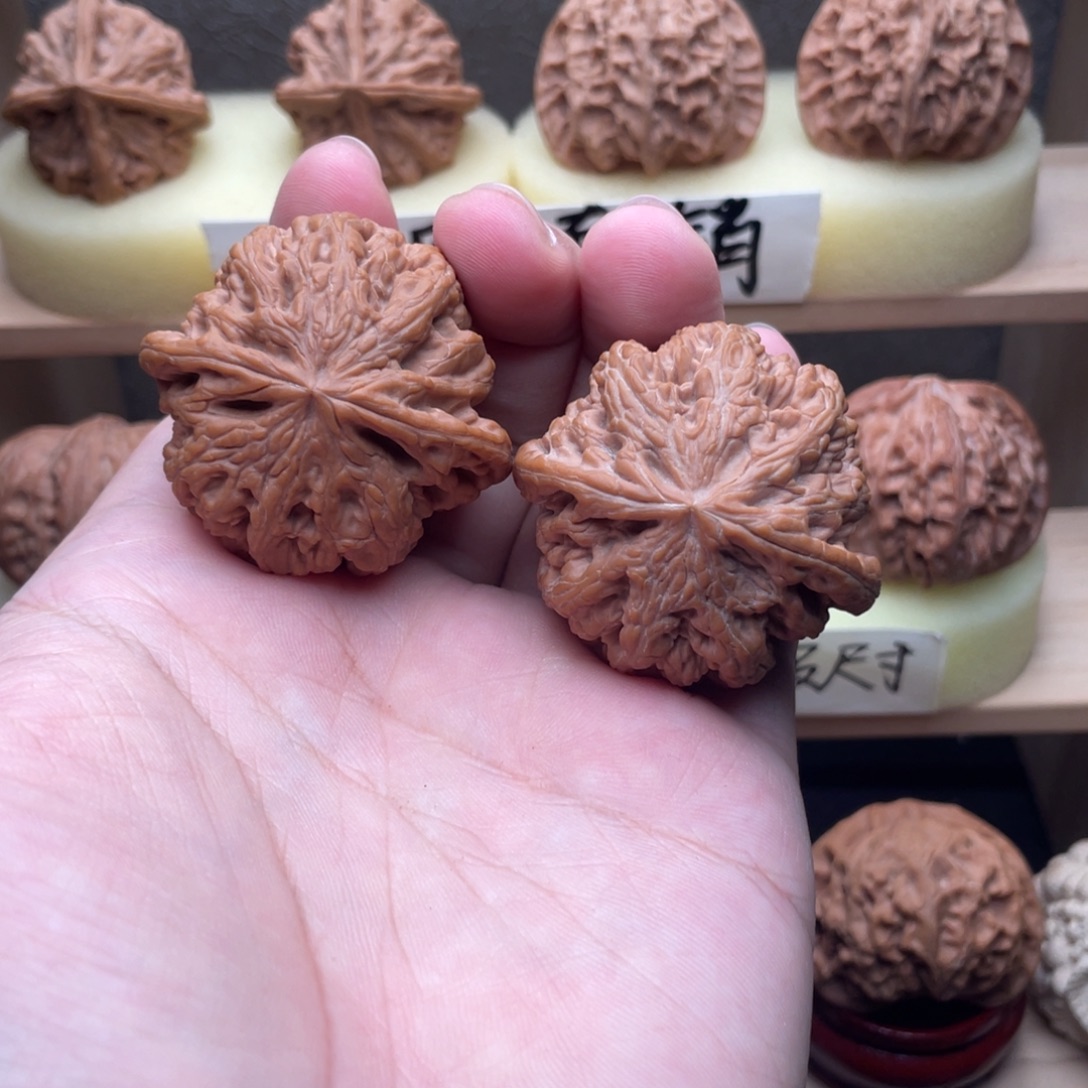 文玩核桃吊坠全品粗筋43➕放漏