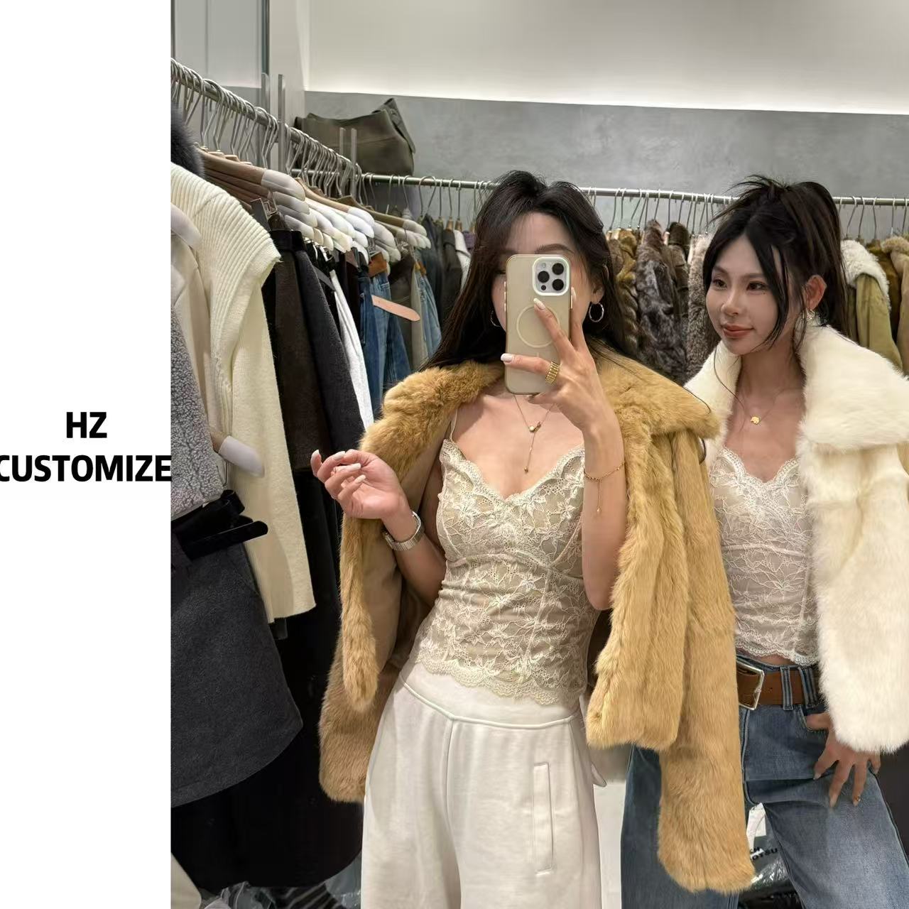 惠惠子甄选【纯欲蕾丝美背】新款气质时尚显瘦百搭纯欲蕾丝美背