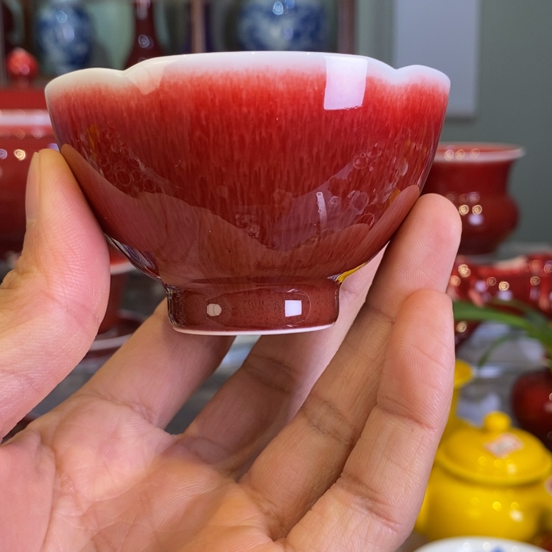 清欢雅玩原矿郎红福利杯