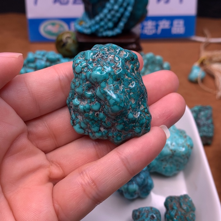 绿松石原矿未镶嵌