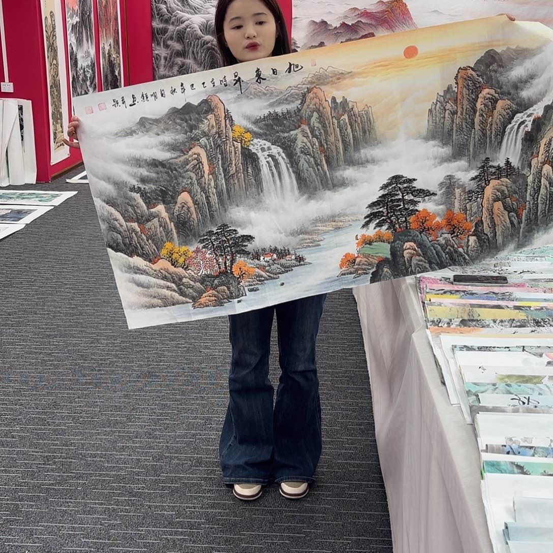 国画国画作品纯手绘