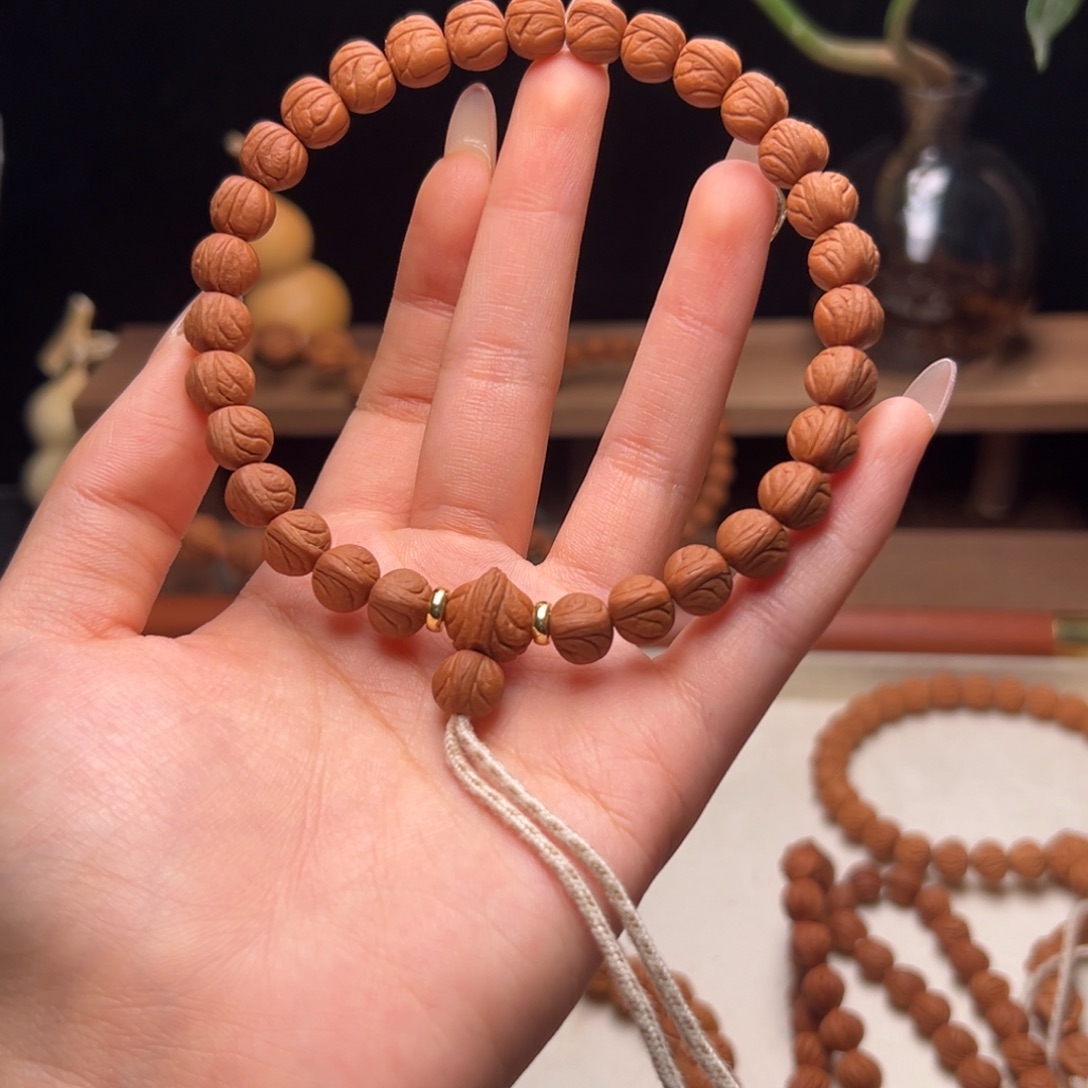 木质类陕西龙纹桃核9.1