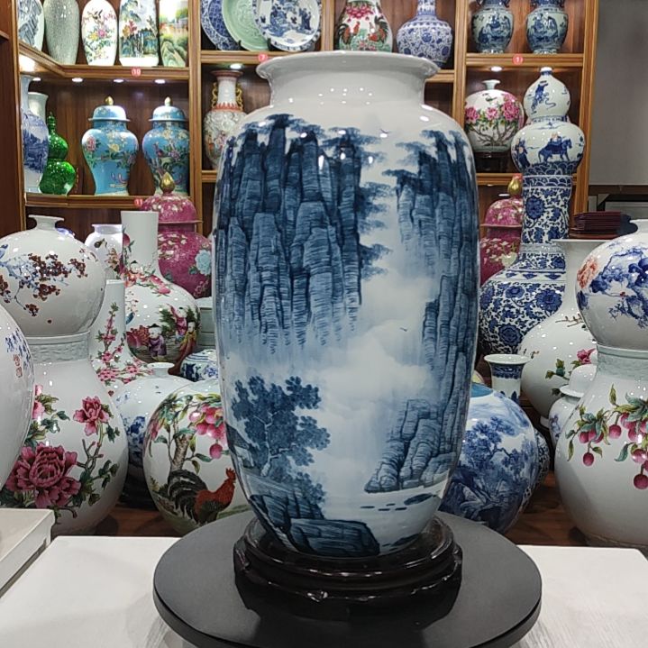 瓶景德镇陶瓷花瓶子