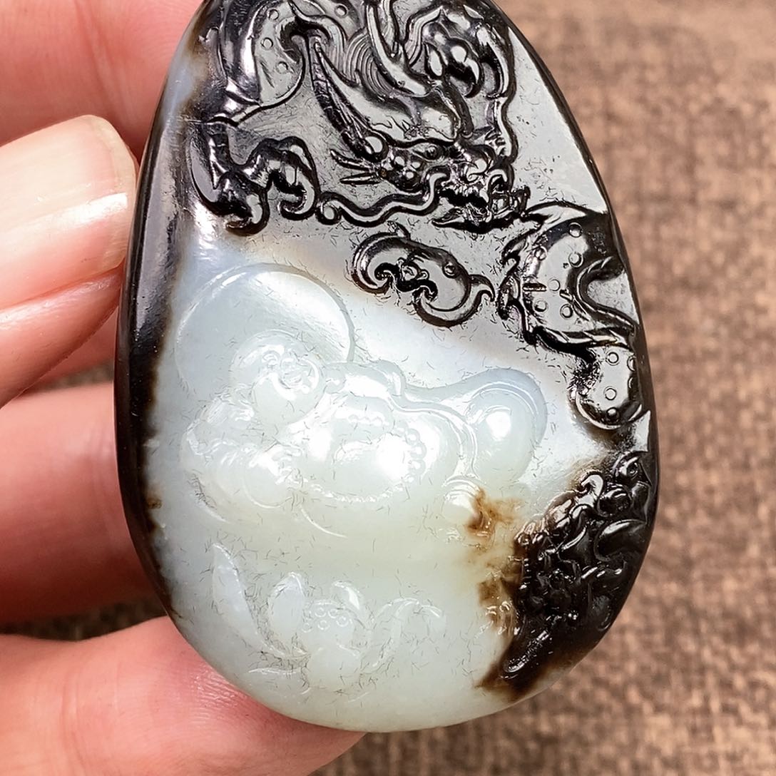 和田玉挂件未镶嵌