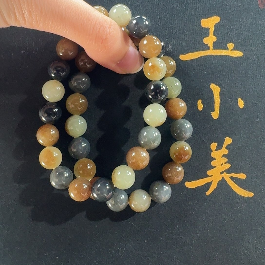 和田玉未镶嵌颈饰多样性发货（发1件）楼兰三色10