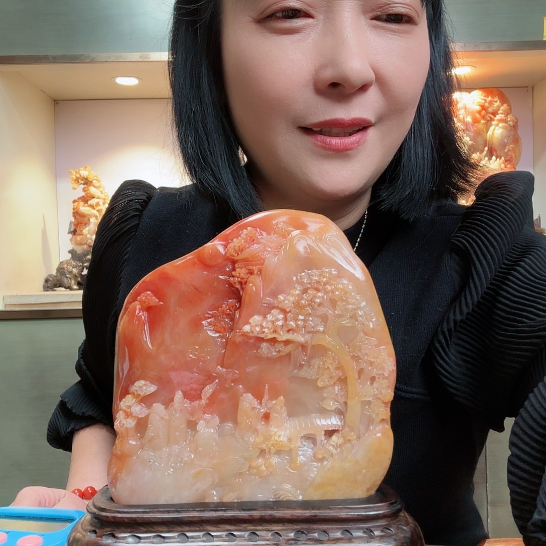 寿山石3****发寿山石摆件