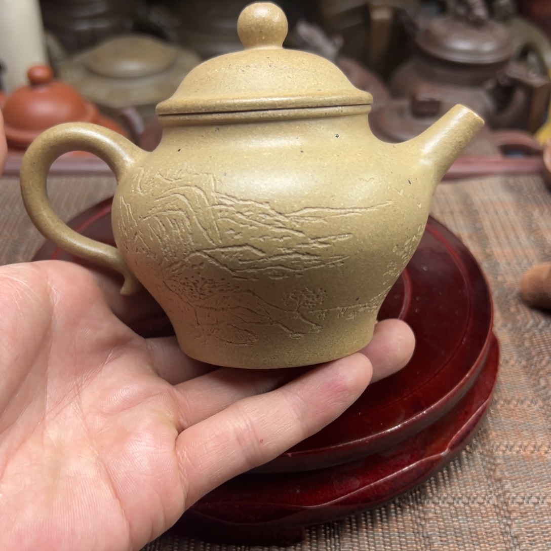 紫砂茶壶宜兴原矿紫砂壶230毫升容量
