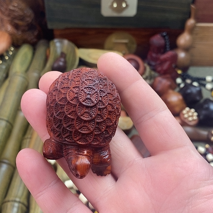 w***a香榧木紫檀手把件