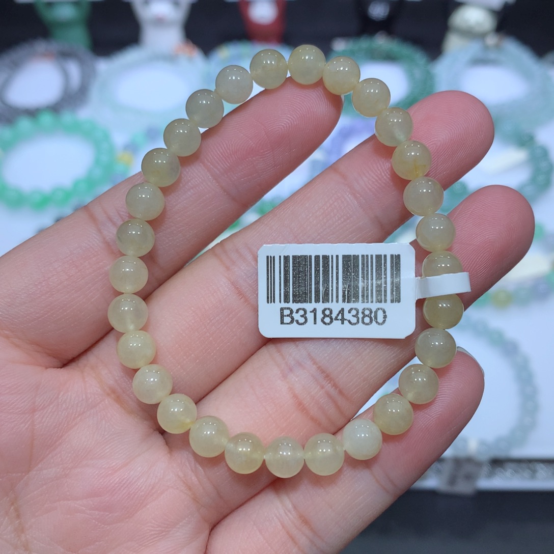 翡翠未镶嵌手串天然