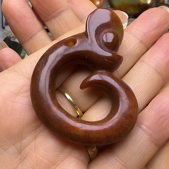 千***行和田玉未镶嵌吊坠(不含链)