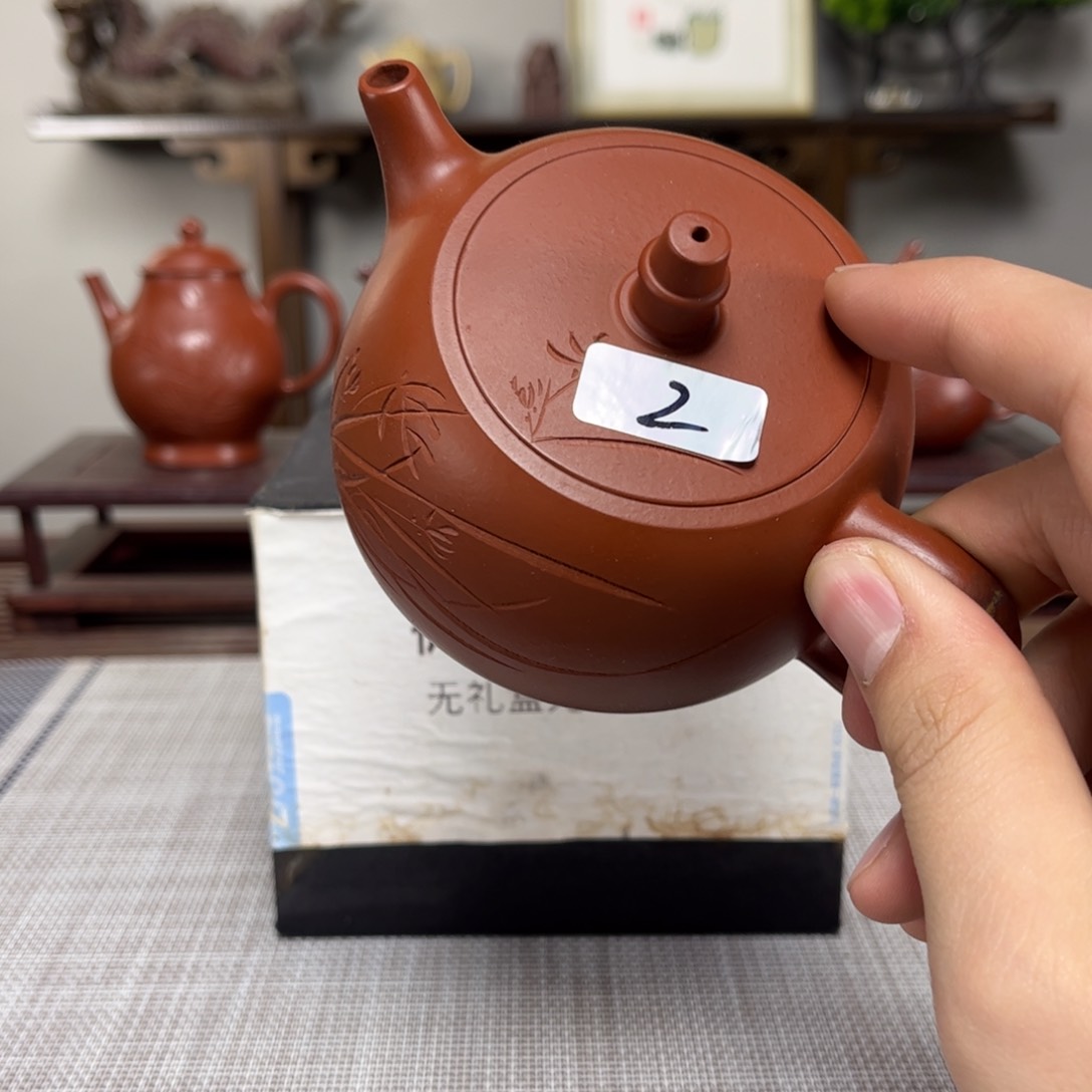 紫砂茶壶小**威微瑕处理