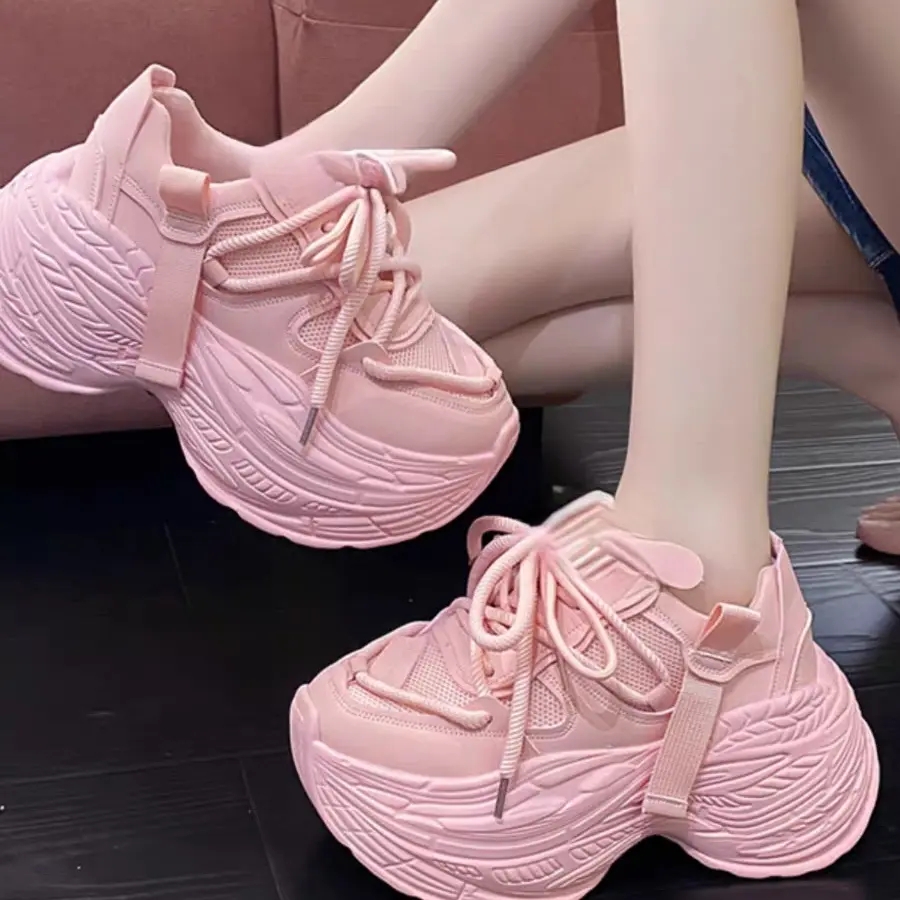 老爹鞋图片非实物直播间下单默认微瑕疵