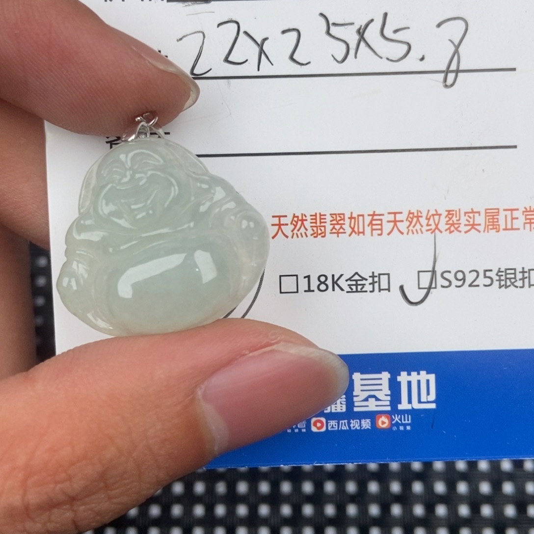 翡翠颈饰未镶嵌吊坠