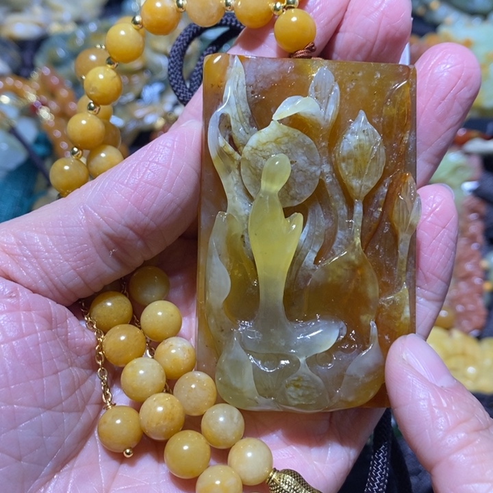 岫玉岫玉吊坠未镶嵌