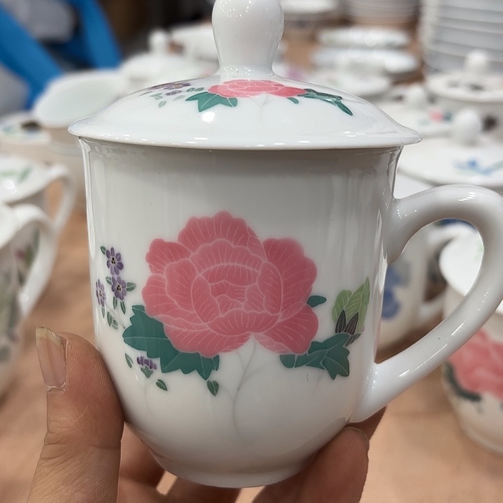 杯子杯子手绘350毫升能量