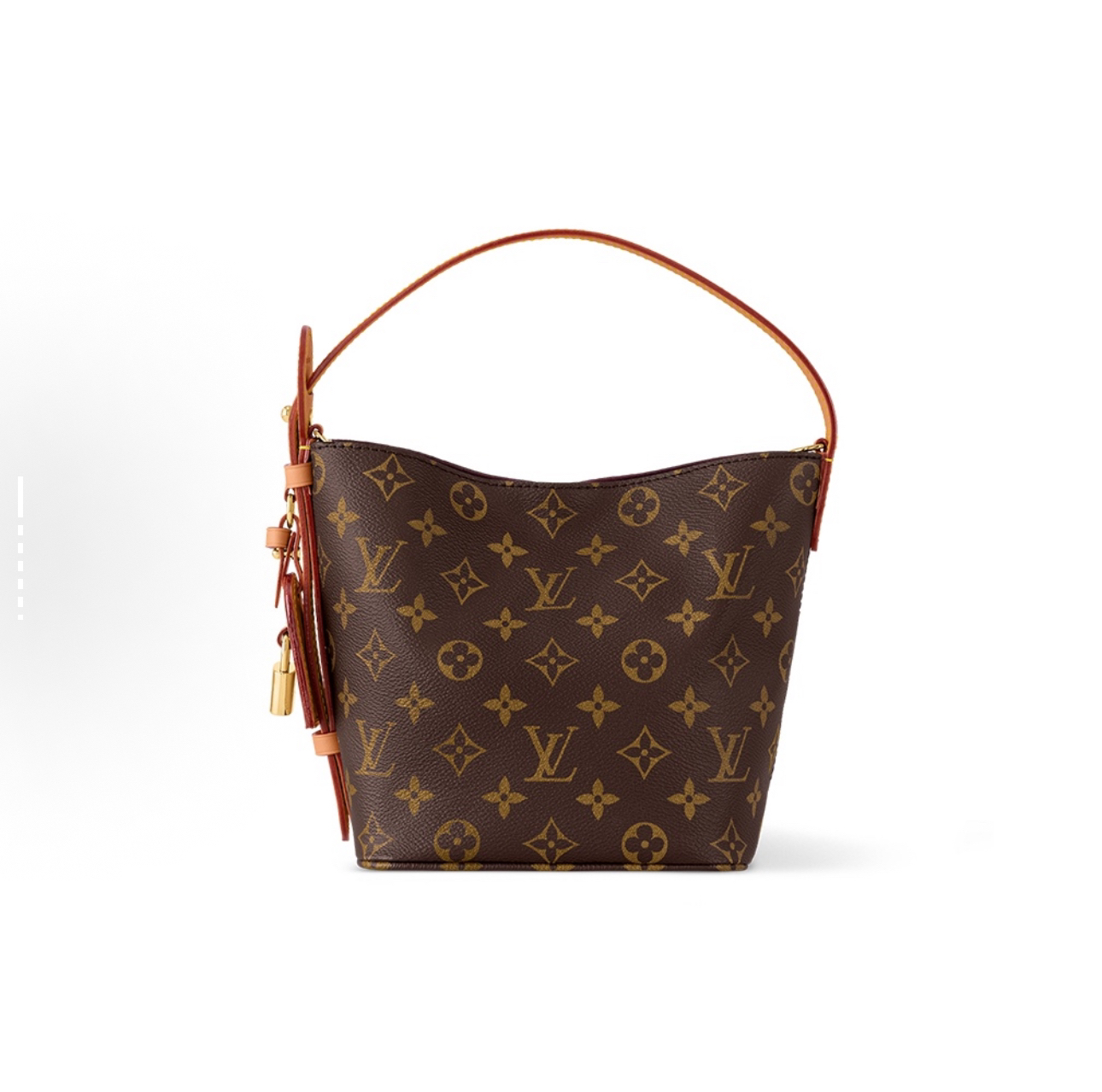 99新 LouisVuitton/路易威登 all in bb水桶包手提包单肩包芯片款