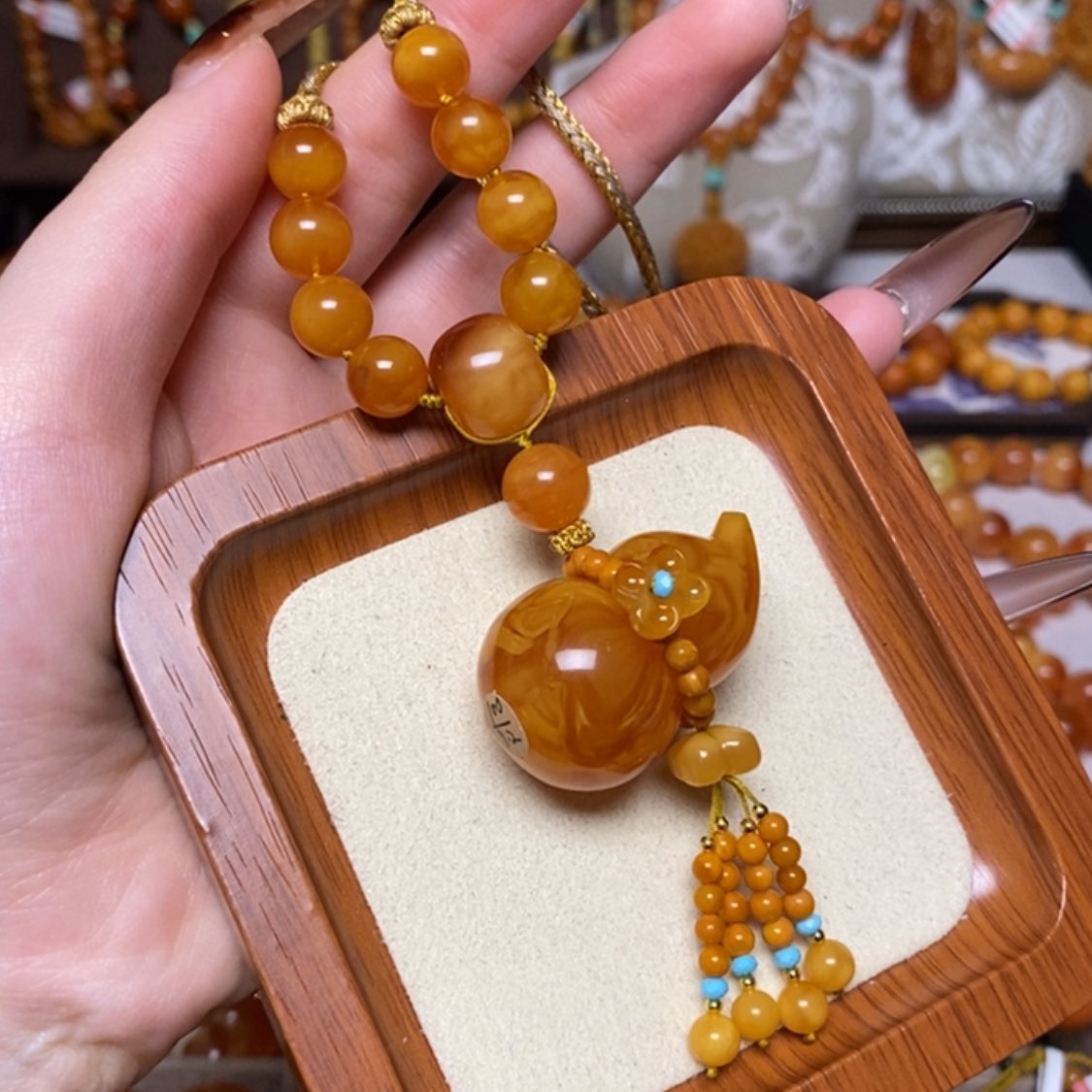 【闪购商品】手链蜜蜡未镶嵌项链