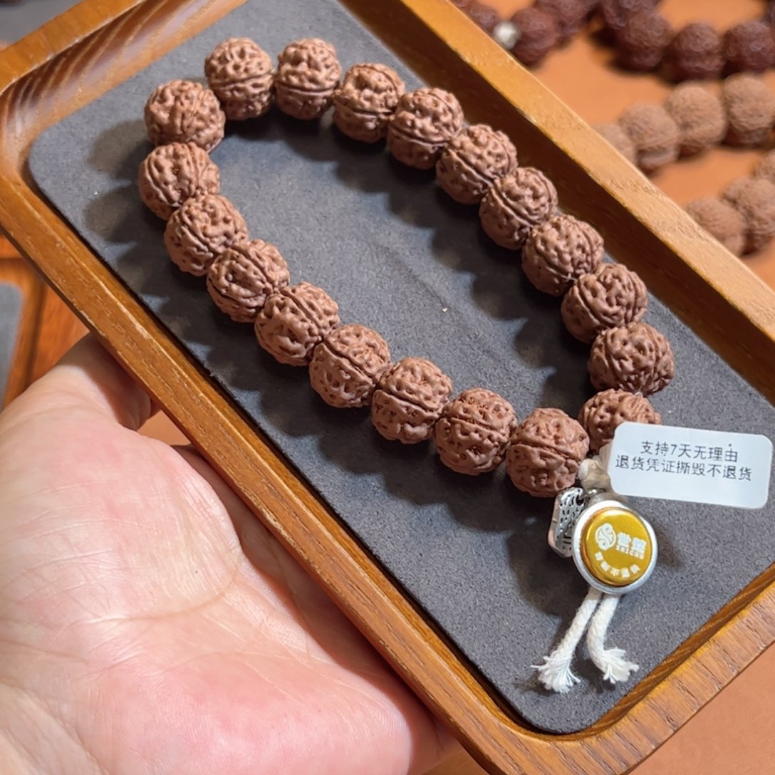 手串金刚菩提15标款定制金标级勿里达纯血老树王