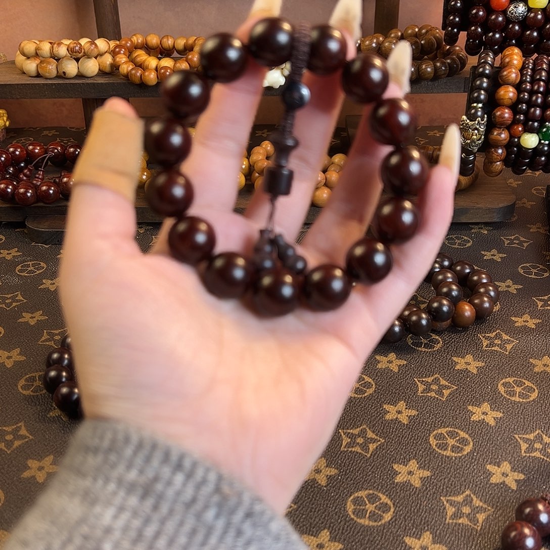 檀香紫檀（小叶紫檀）小叶1.5单圈