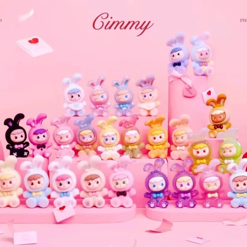 【拆盒】CIMMY一万封情书系列mini盲盒潮玩摆件